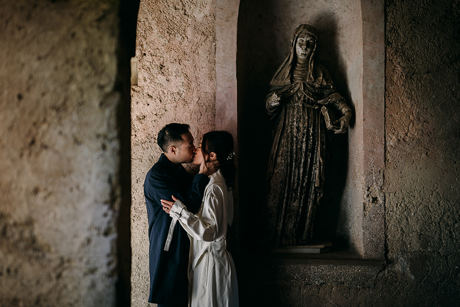 Wedding photos on the Amalfi Coast